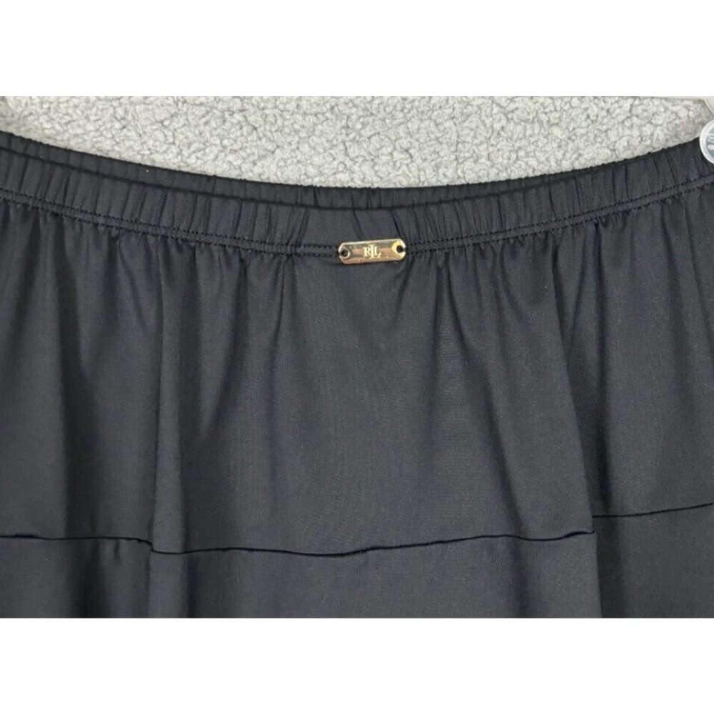 Lauren Ralph Lauren Women's Shaping Fit Swim Skirt Bottom Black 18W New With Tag - Picture 5 of 8